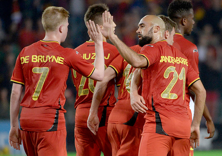 벨기에 축구 대표팀이 튀니지와의 A매치 평가전에서 1-0 승리를 거뒀다. ⓒ 벨기에 축구협회 홈페이지 캡쳐