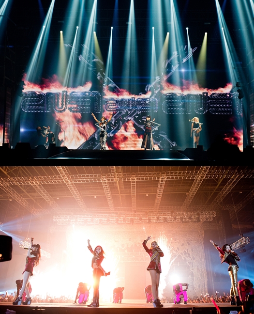 2NE1이 인도네시아 공연을 성황리에 마쳤다. ⓒ YG엔터테인먼트