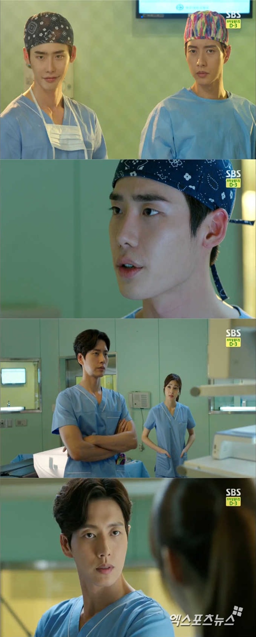 '닥터 이방인'의 이종석이 박해진에게 두 번째 수술을 제안했다. ⓒ SBS 방송화면