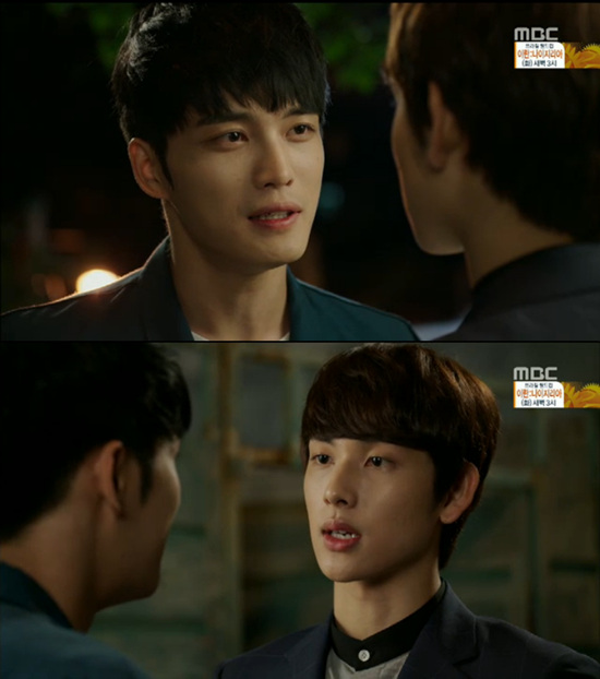 '트라이앵글' 김재중과 임시완이 형제의 난을 예고했다. ⓒ MBC 방송화면