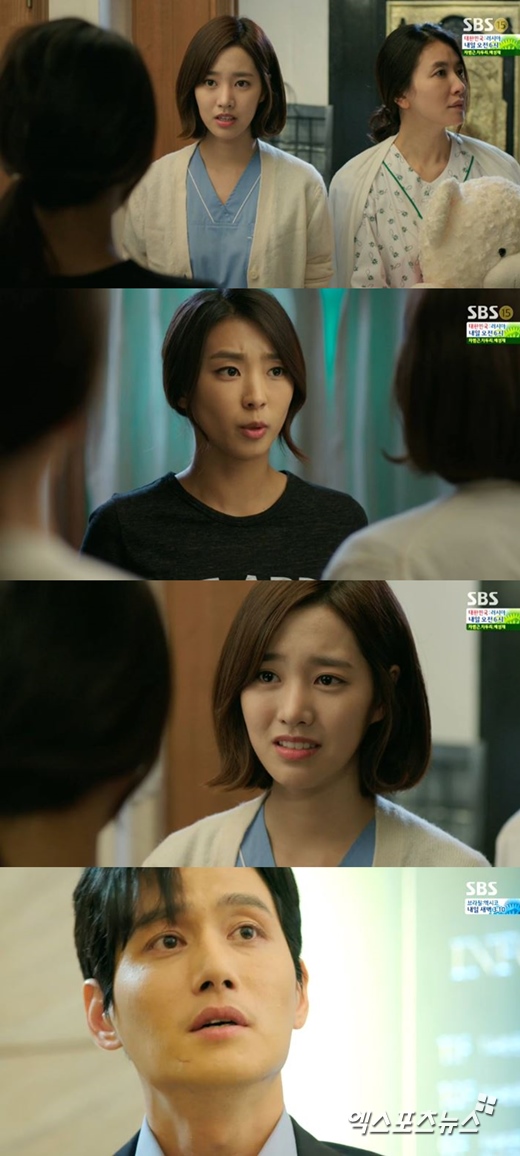 '닥터 이방인'의 진세연이 박해준을 배신했다. ⓒ SBS 방송화면