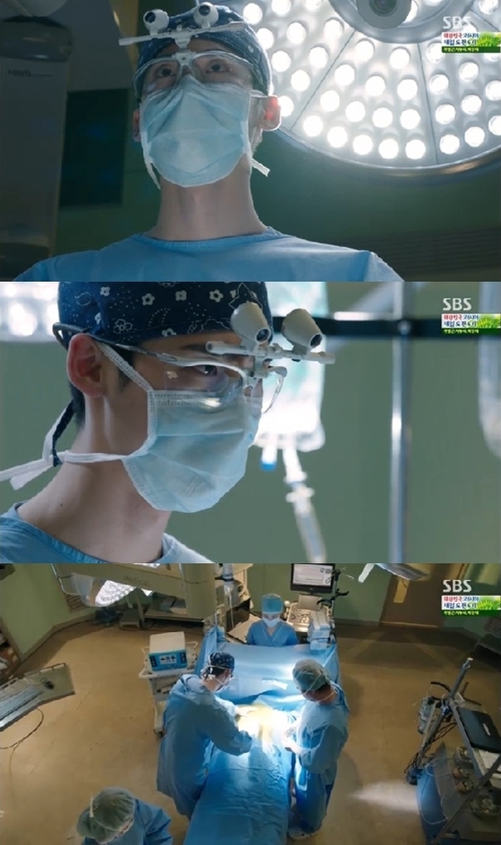 수술 집도 중인 박훈 ⓒ SBS '닥터 이방인'