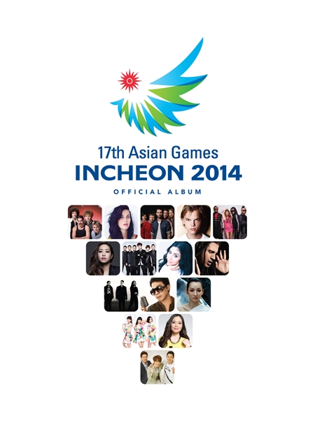 2014 인천아시아게임 공식 앨범이 발매됐다. ⓒ 17th Asian Games Incheon 2014 Official Album] 커버