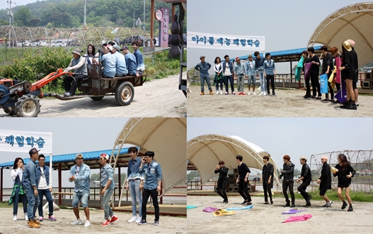 '런닝맨'이 아이돌 팀과 대결을 펼친다. ⓒ  SBS