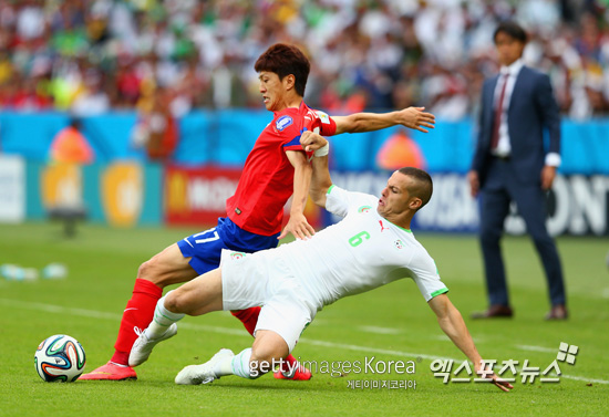 홍명보호가 월드컵 2차전 징크스를 뛰어넘지 못했다. ⓒ Gettyimages/멀티비츠