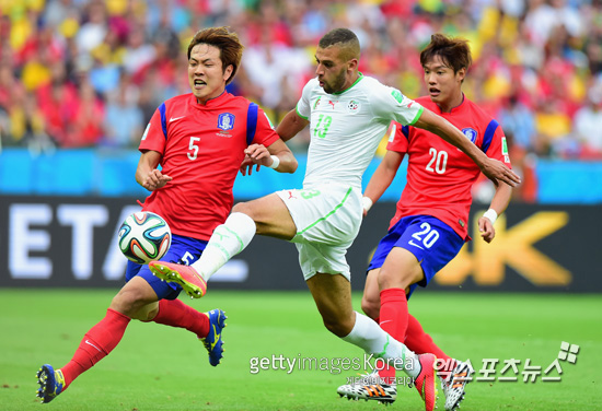 김영권, 홍정호 ⓒ Gettyimages/멀티비츠