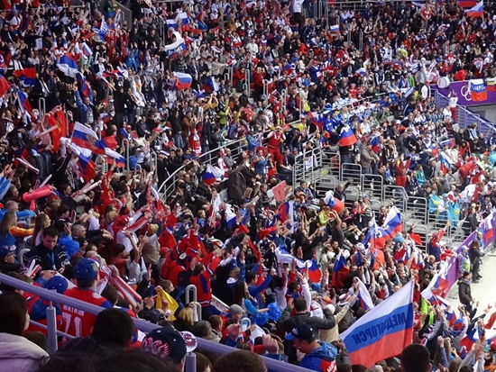 러시아 대표팀 응원단 모습 ⓒIvanaivanova/위키미디어 커먼스