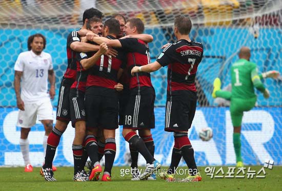 토마스 뮐러가 경기 최우수 선수로 선정됐다 ⓒ Gettyimages/멀티비츠