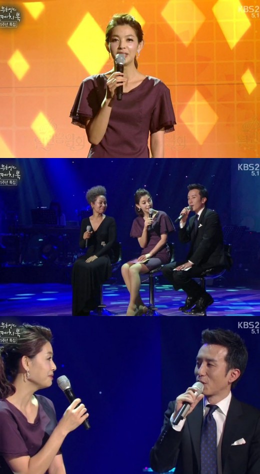 '유희열의 스케치북' 황수경 아나운서가 초대손님으로 등장했다. ⓒ KBS2 방송화면