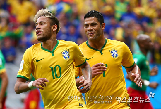 12년만에 월드컵 우승을 노리는 브라질 ⓒ Gettyimages/멀티비츠