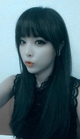 홍진영이 셀카를 SNS에 올렸다. ⓒ 홍진영 트위터 