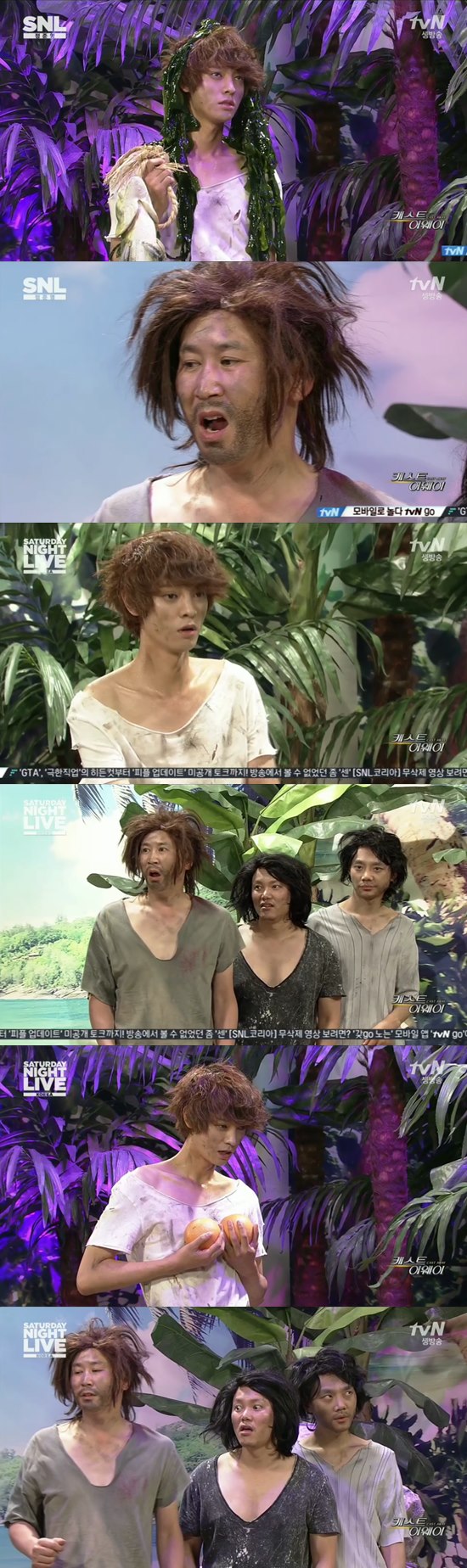  'SNL 코리아' 정준영이 열연을 펼쳤다. ⓒ tvN 방송화면