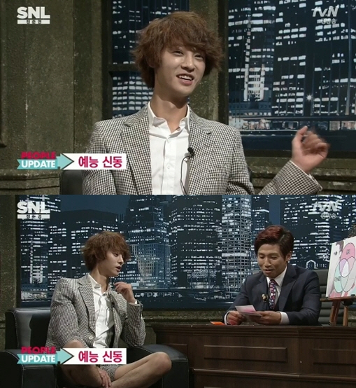 정준영이 'SNL 코리아' 호스트로 출연했다. ⓒ tvN 방송화면