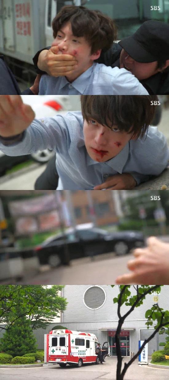 '너희들은 포위됐다' 안재현이 위험에 빠졌다. ⓒ SBS '너희들은 포위됐다' 방송화면