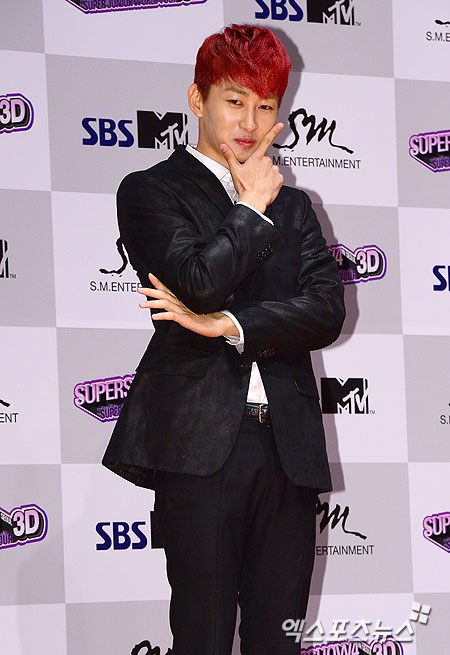 슈퍼주니어 은혁이 에프엑스 신곡 'red light' 뮤직비디오에 대한 소감을 밝혔다. ⓒ엑스포츠뉴스 DB