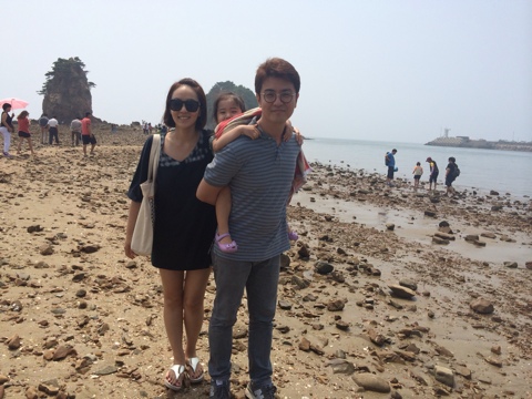 박지윤이 블로그를 통해 가족사진을 공개했다. ⓒ 박지윤 블로그