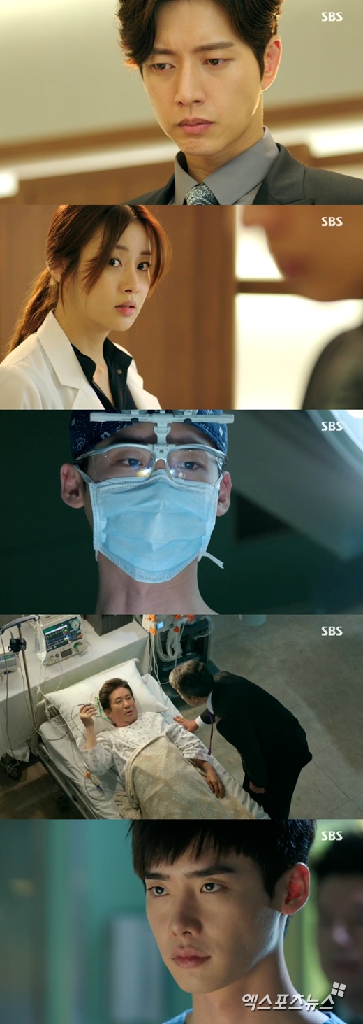 '닥터 이방인'의 박해진이 복수를 중단하고 병원을 떠났다. ⓒ SBS 방송화면