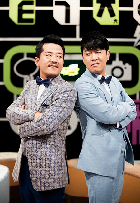 15년 지기 김준호와 김대희가 tvN '두남자의 특급찬양' MC로 전격 발탁됐다. ⓒtvN 제공