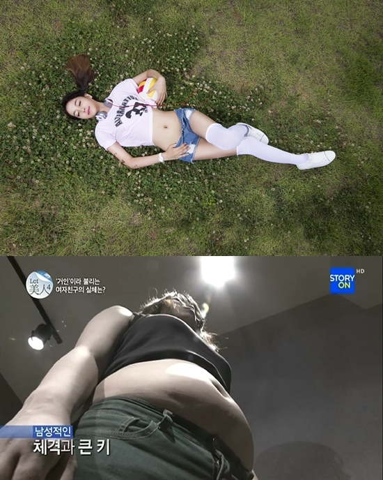 스토리온 '렛미인4'에 출연한 박동희가 달라진 몸매로 화보를 촬영했다. ⓒ 바노바기 페이스북, 스토리온 방송화면 캡처