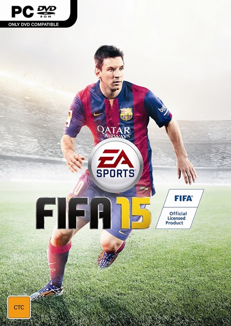 아르헨티나의 리오넬 메시가 '피파15'의 표지모델로 선정됐다. ⓒ EA 스포츠