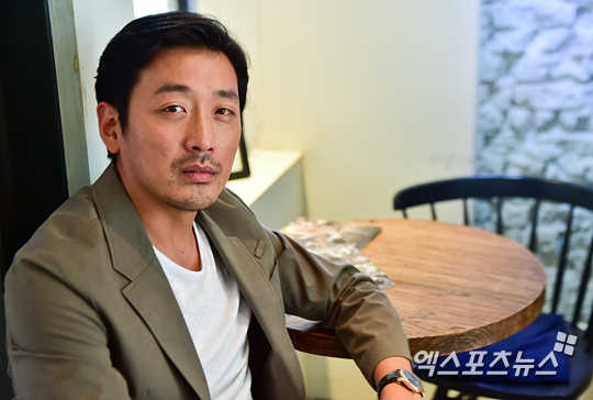 배우 하정우가 영화 '군도: 민란의 시대'로 돌아왔다. ⓒ엑스포츠뉴스 권혁재 기자