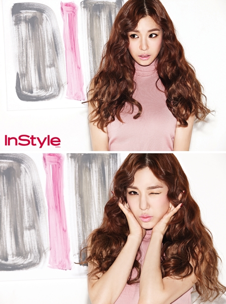 소녀시대 티파니가 시크&섹시 화보를 공개했다. ⓒInstyle