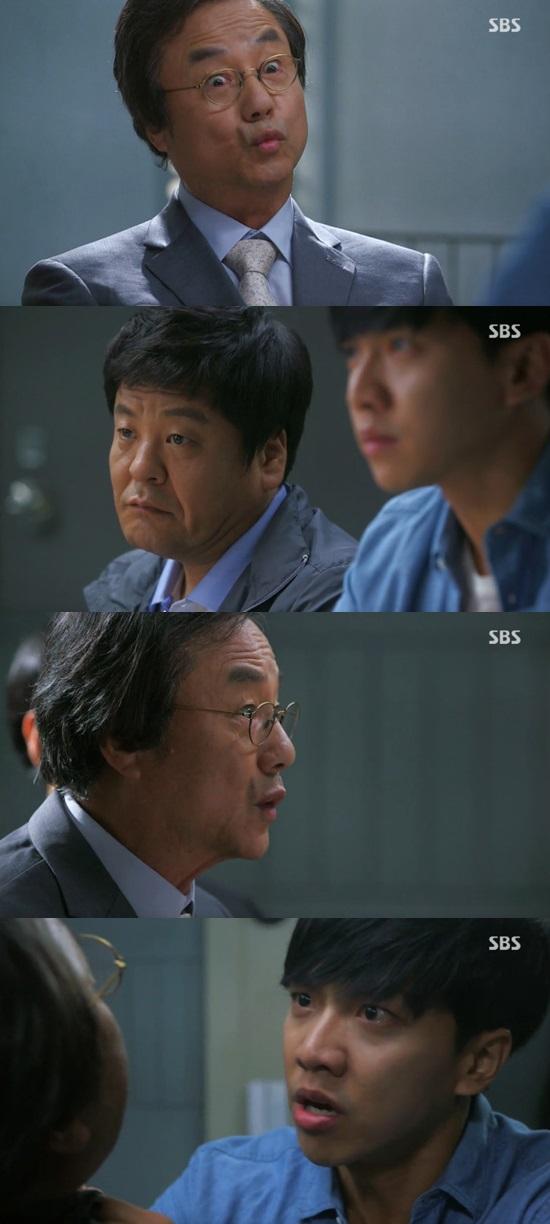 '너희들은 포위됐다' 이승기가 정동환을 수사했다. ⓒ SBS '너희들은 포위됐다' 방송화면