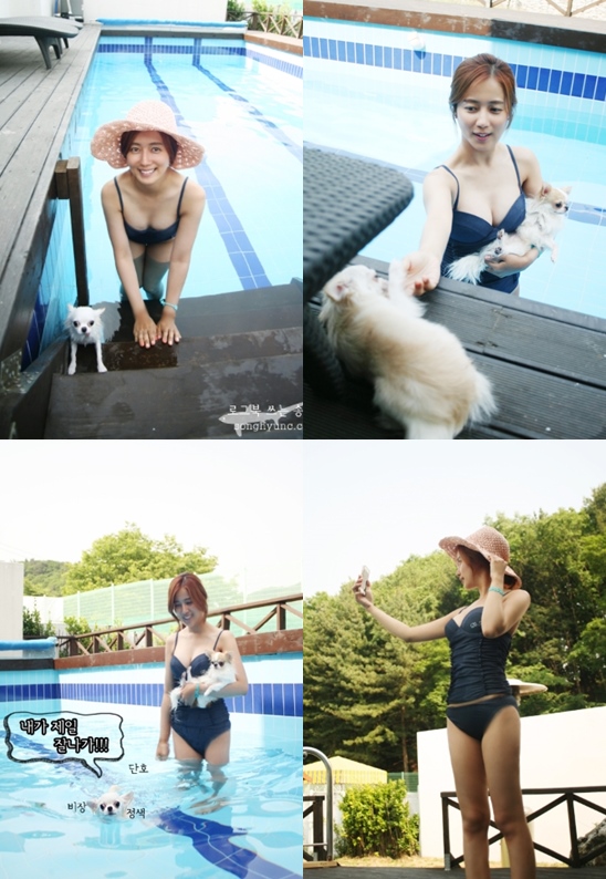 배우 최송현이 볼륨 몸매를 뽐냈다 ⓒ 토비스미디어