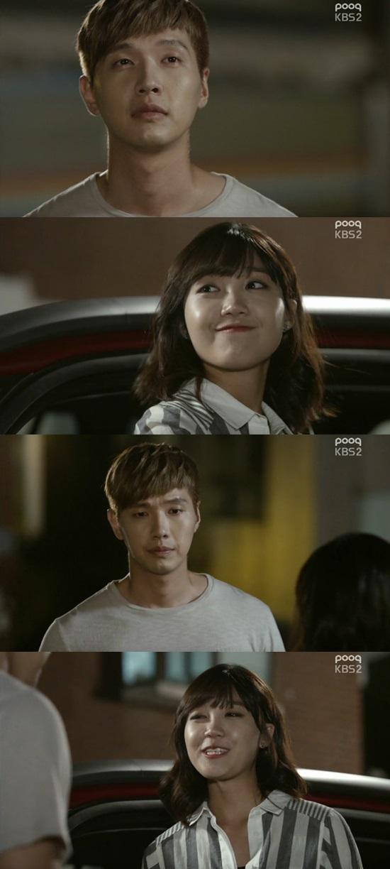 '트로트의 연인' 정은지가 지현우를 찾아갔다.  ⓒ KBS '트로트의 연인' 방송화면