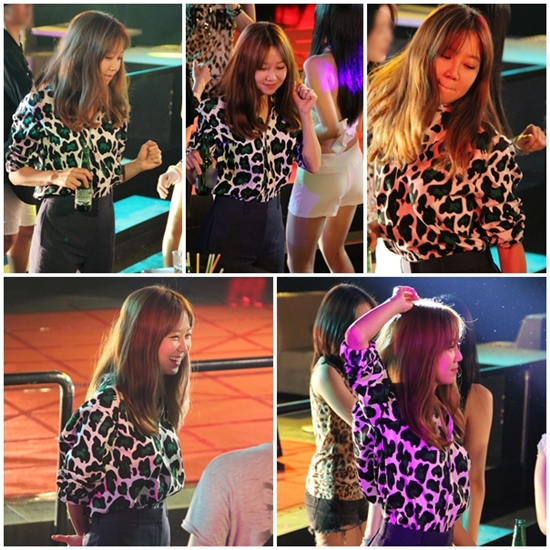 댄스삼매경에 빠진 공효진의 모습이 공개됐다. ⓒ 매니지먼트 숲