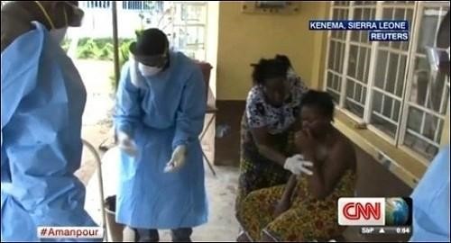 아프리카 대륙에 '에볼라 바이러스'가 전염되고 있다. ⓒCNN 방송화면