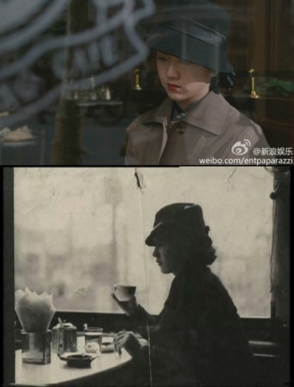 영화 '색계'의 실제 모델이 탕웨이와 아주 흡사한 것으로 알려져 화제이다. ⓒ 피아오루어무 웨이보, 신랑위러
