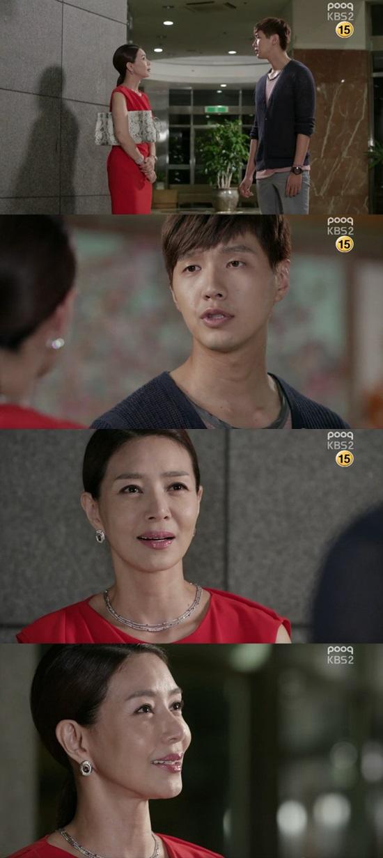 김혜리가 지현우를 찾아갔다. ⓒ KBS '트로트의 연인' 방송화면