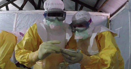 에볼라 치료제 공급 ⓒ SBS