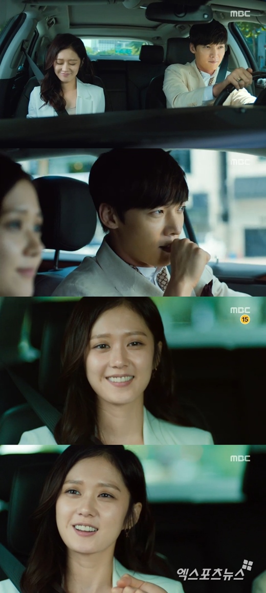 '운명처럼 널 사랑해'의 장나라가 최진혁과 달달한 러브라인을 그렸다. ⓒ MBC 방송화면
