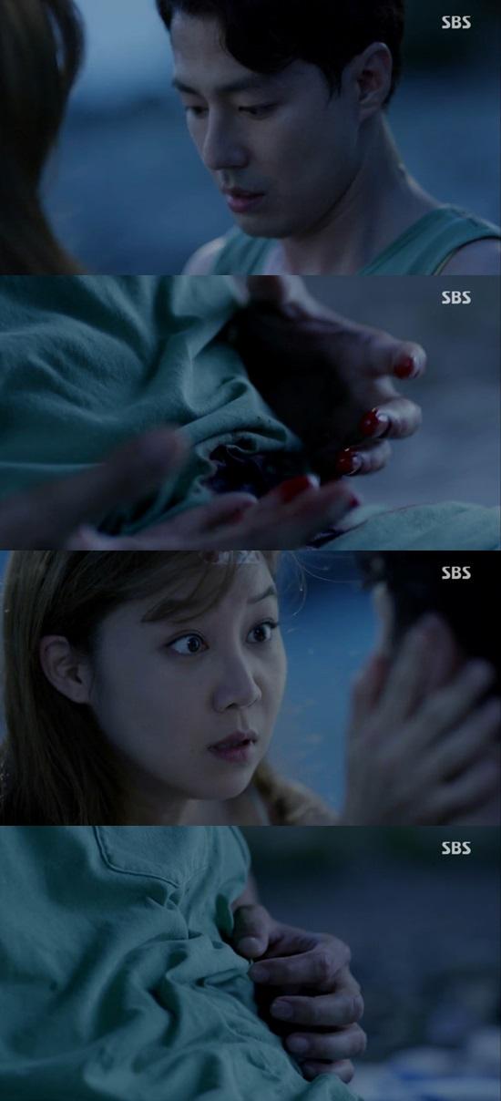 '괜찮아 사랑이야' 조인성이 악몽에 시달렸다. ⓒ SBS '괜찮아 사랑이야' 방송화면