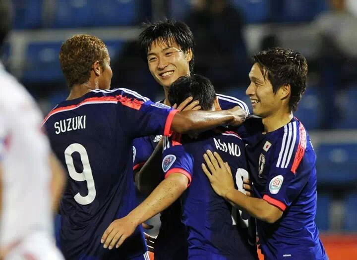 22세이하 챔피언십에서 이라크에게 패했던 일본 대표팀 ⓒ AFC 페이스북 제공