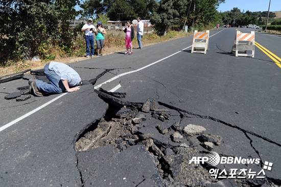 샌프란시스코 지진. ⓒAFPBBNews = News1