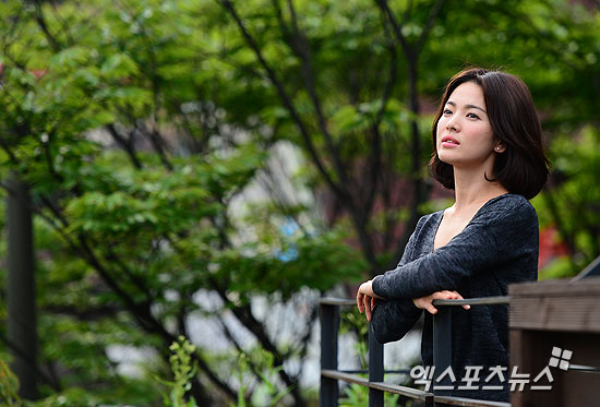 배우 송혜교가 영화 '두근두근 내 인생'으로 복귀했다. ⓒ권태완 기자