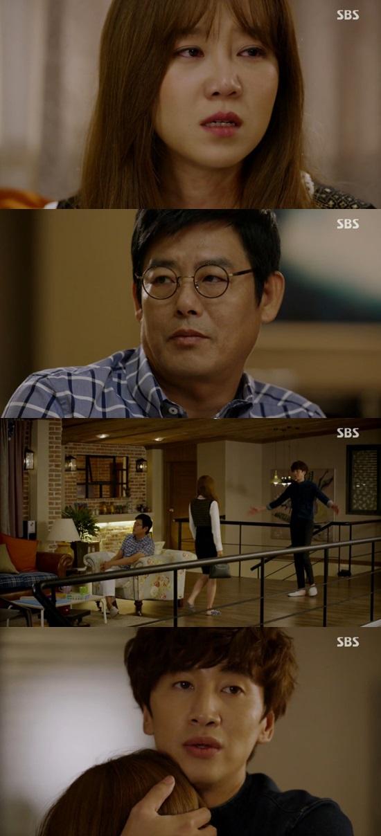 '괜찮아 사랑이야' 성동일이 차화연을 설득했다. ⓒ SBS '괜찮아 사랑이야' 방송화면