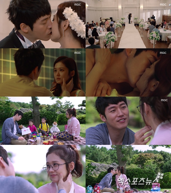 '운명처럼 널 사랑해'의 장혁과 장나라가 행복한 결말을 그렸다. ⓒ MBC 방송화면