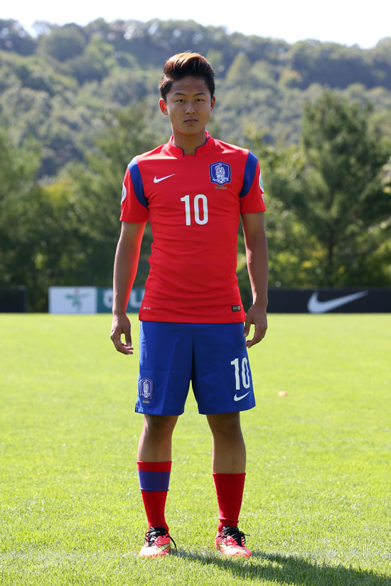 16세 이하 축구대표팀 공격수 이승우가 태국에서 열린 AFC U-16 챔피언십 말레이시아와 경기에서 결승골을 뽑아냈다. ⓒ 대한축구협회 제공