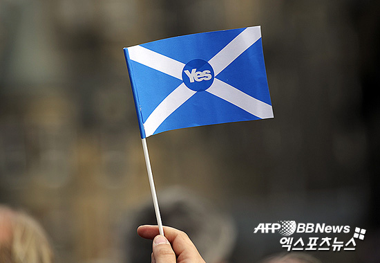 스코틀랜드 독립 주민투표 결과에 이목이 집중되고 있다. ⓒ AFPBBNews = News1