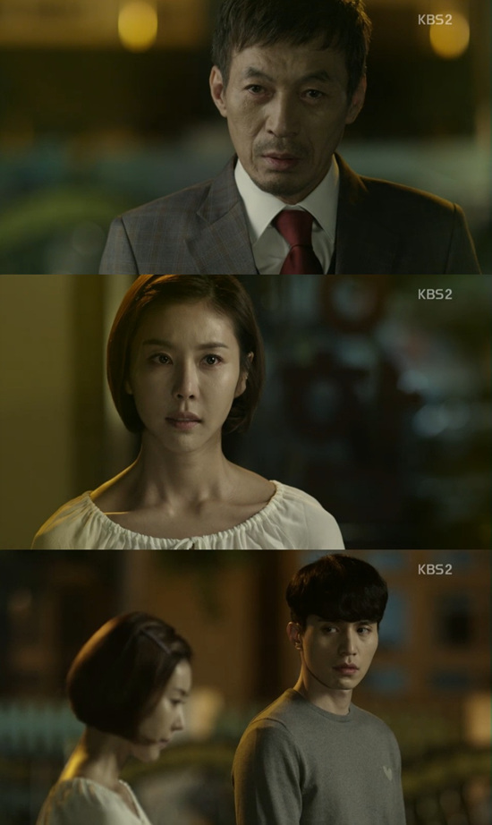 '아이언맨' 김갑수가 과거 이동욱에게서 한은정을 떼어놓은 사실으 드러났다. ⓒ KBS 방송화면