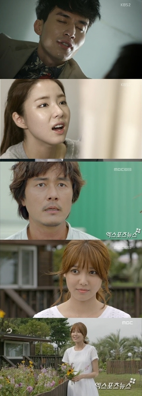 '내 생애 봄날'과 '아이언맨'이 치열한 시청률 대결을 펼쳤다 ⓒ MBC, KBS 방송화면