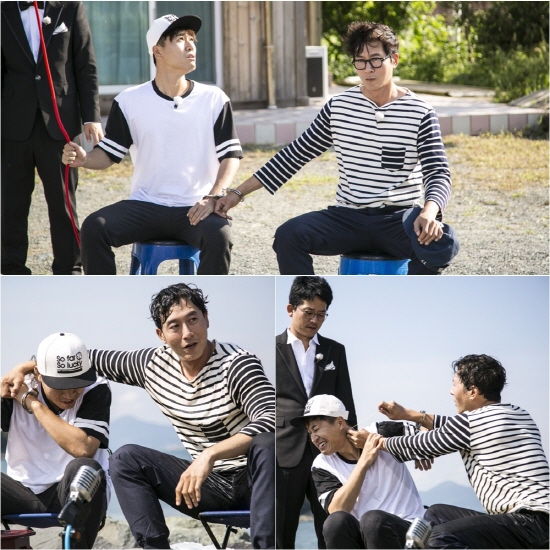 '1박2일' 김주혁이 앵그리버드에 빙의했다 ⓒ KBS