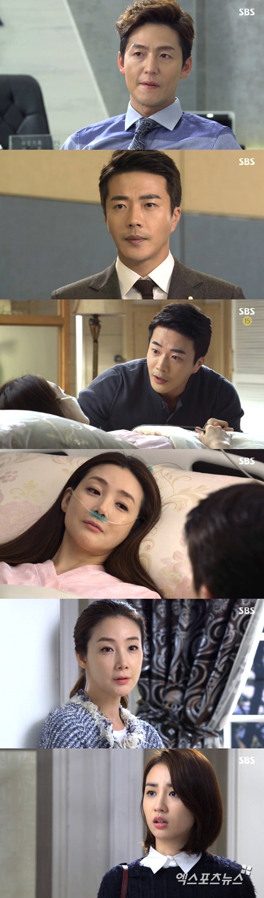 '유혹'의 네 남녀가 복수와 질투로 얽힌 악연을 그렸다. ⓒ SBS 방송화면
