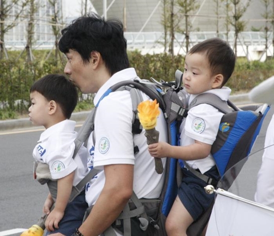 송일국 ⓒ 인천아시아경기대회 트위터