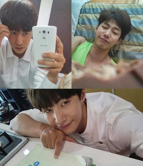 '우결'에 출연중인 송재림이 다양한 포즈를 취한 사진을 올려 화제다. ⓒ송재림 페이스북