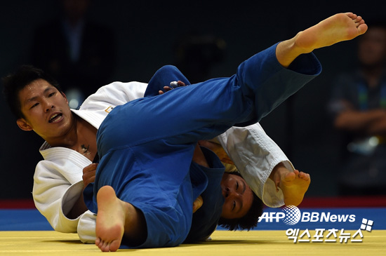 유도 김재범 ⓒ AFP BBNews